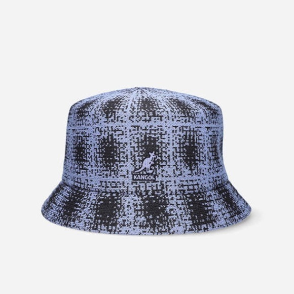 Kangol Grunge Plaid Bin-DEEP SPRINGS/ICED LILAC hat main image 4